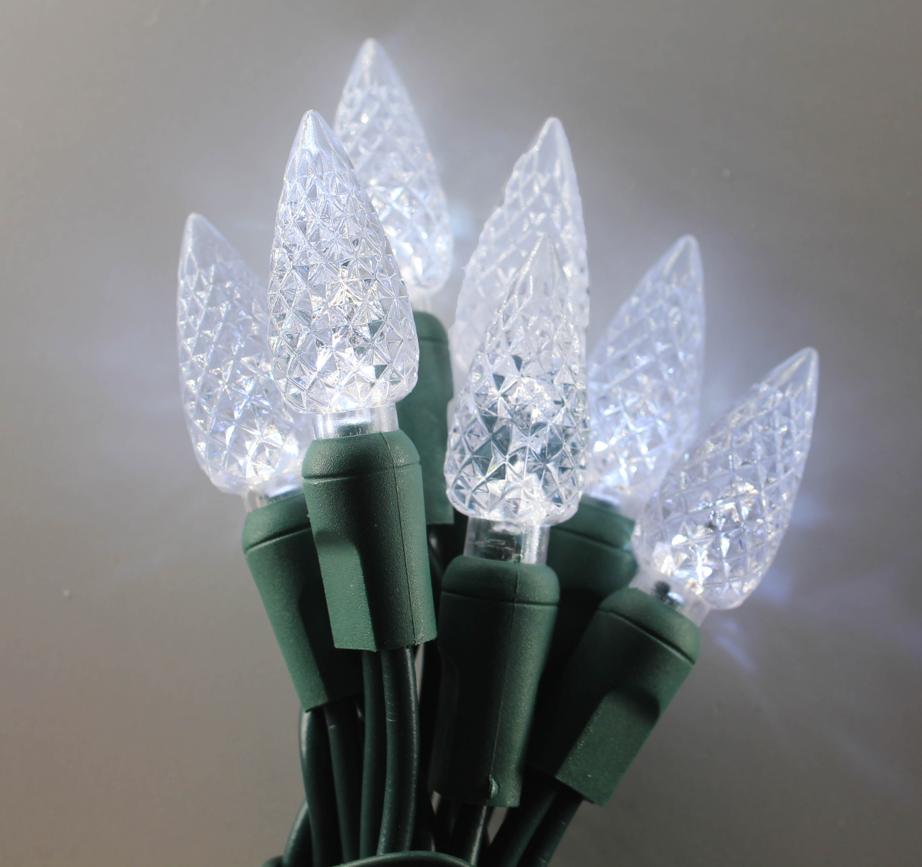 Ul C6 Luzes de LED de morango branco frio