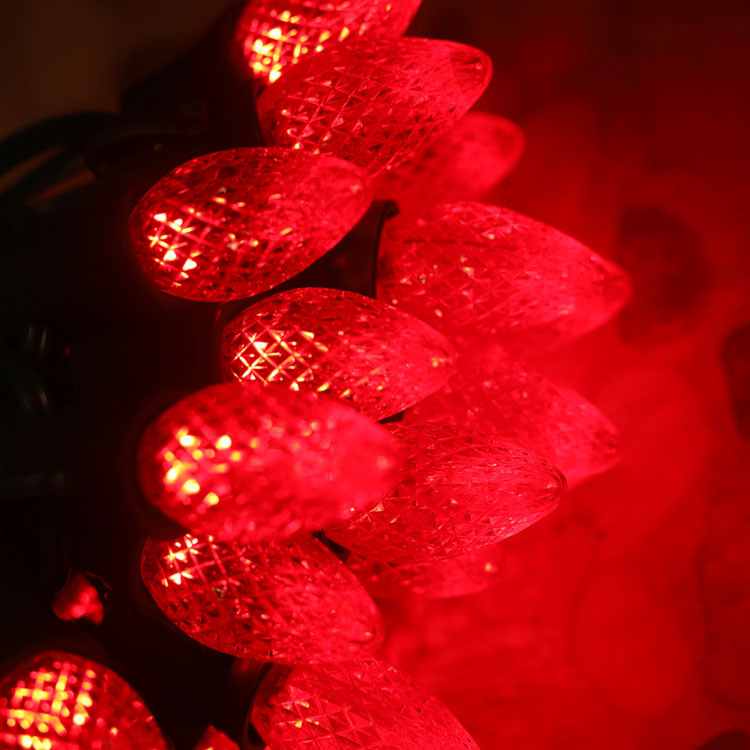 Lâmpadas de reposição LED vermelhas à prova d'água para ambientes internos e externos