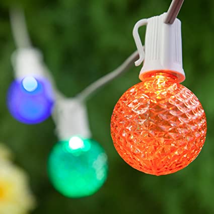 Lâmpadas LED multifacetadas 120V UL G50 E17