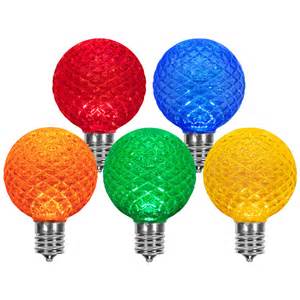 Lâmpadas LED multifacetadas 120V UL G50 E17