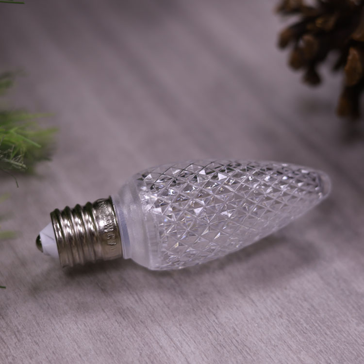 As lâmpadas da substituição do diodo emissor de luz de C9 Minleon refrigeram o UL branco do bulbo do Natal impermeável
