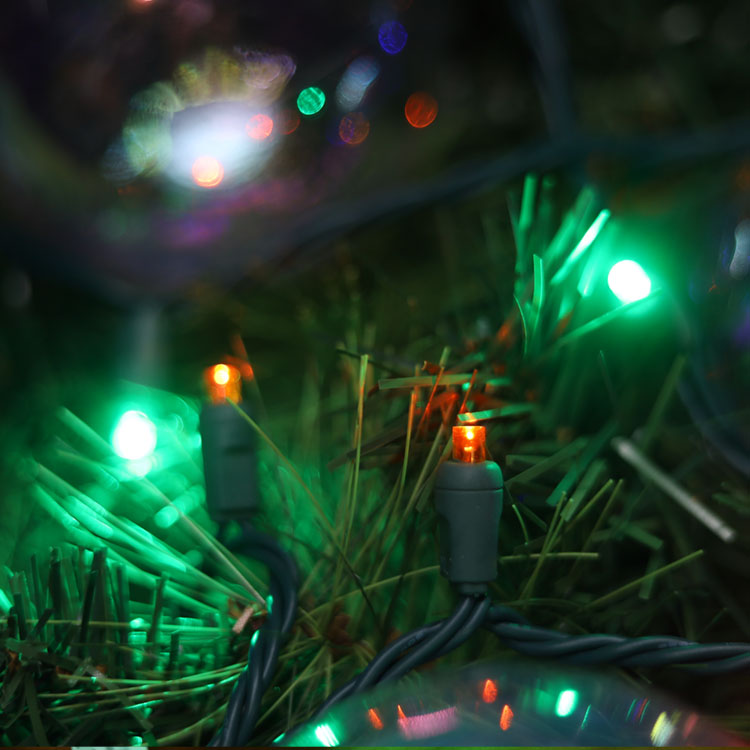 5MM Mini LED String Light Set UL Multi LED Luzes de Natal UL