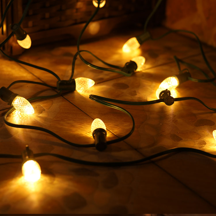 Minleon, 120V UL, lâmpadas LED brancas quentes à prova d'água reguláveis