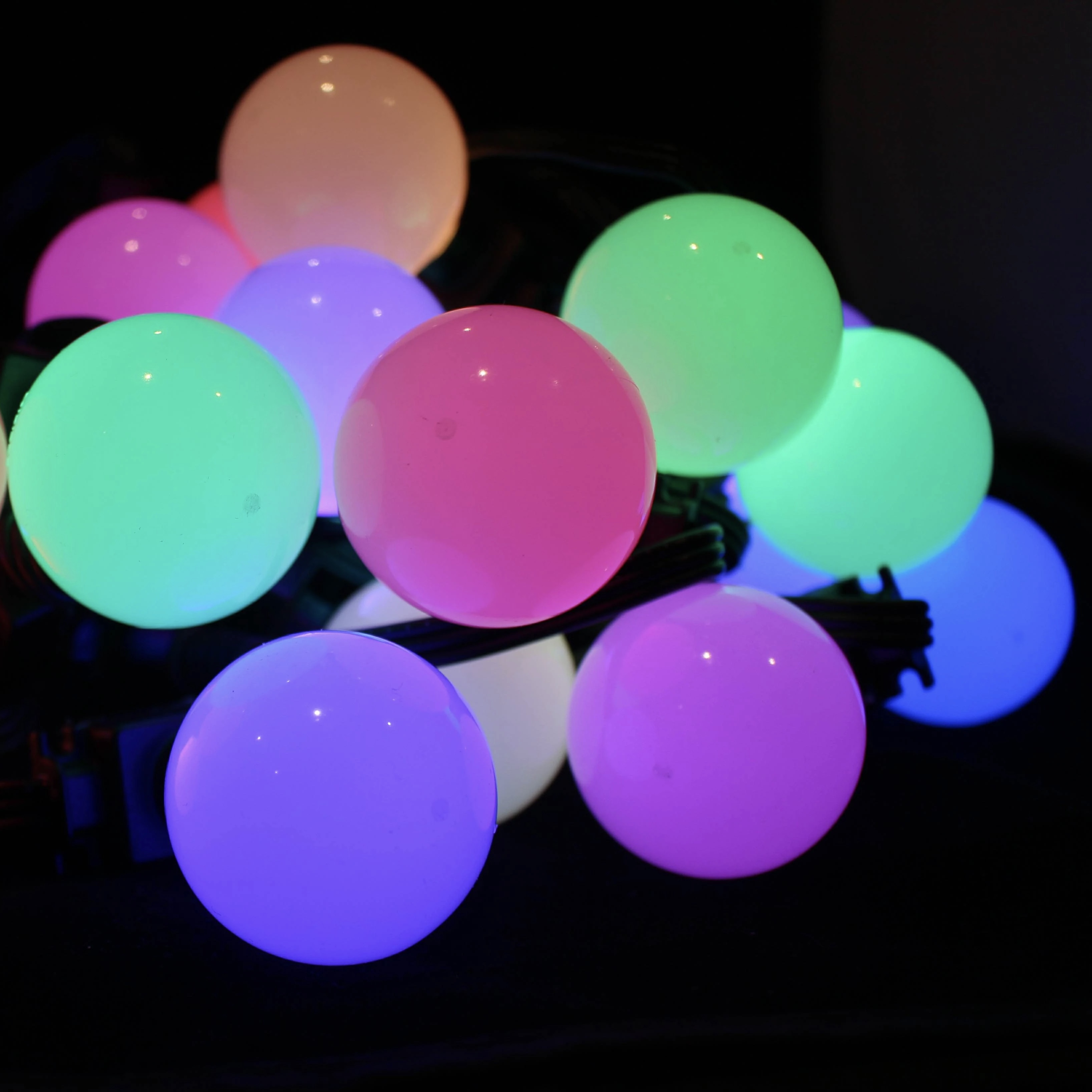 Corda de luz opaca RGB G40