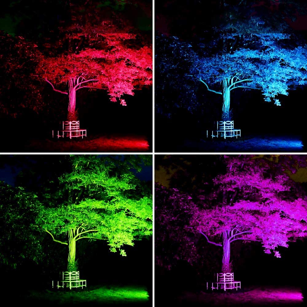 Luzes de inundação do diodo emissor de luz do UL 12V 20W RGB do CE
