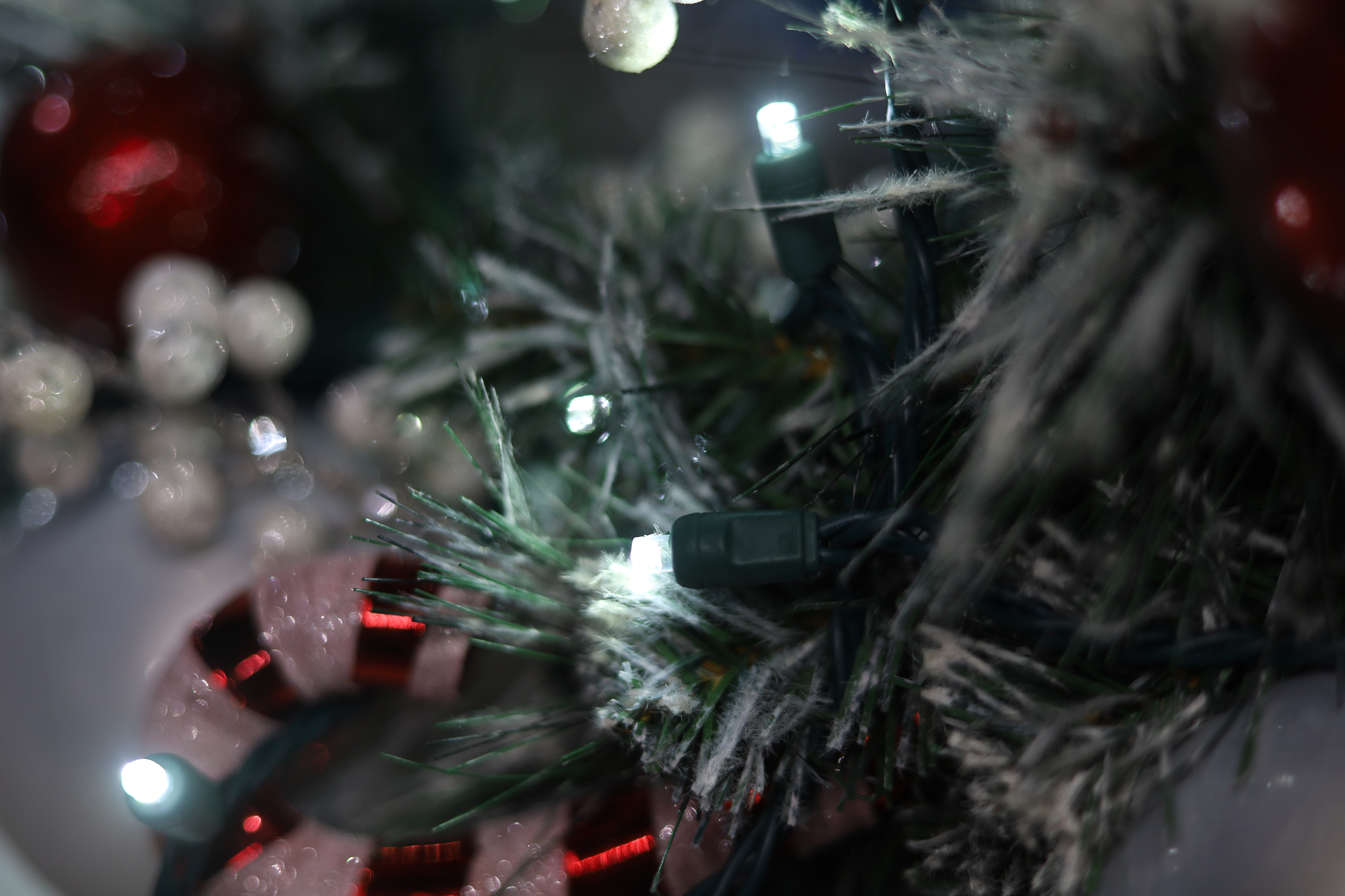 Mini luzes de corda LED UL de grande angular para uso externo e interno de luzes brancas frescas de Natal UL