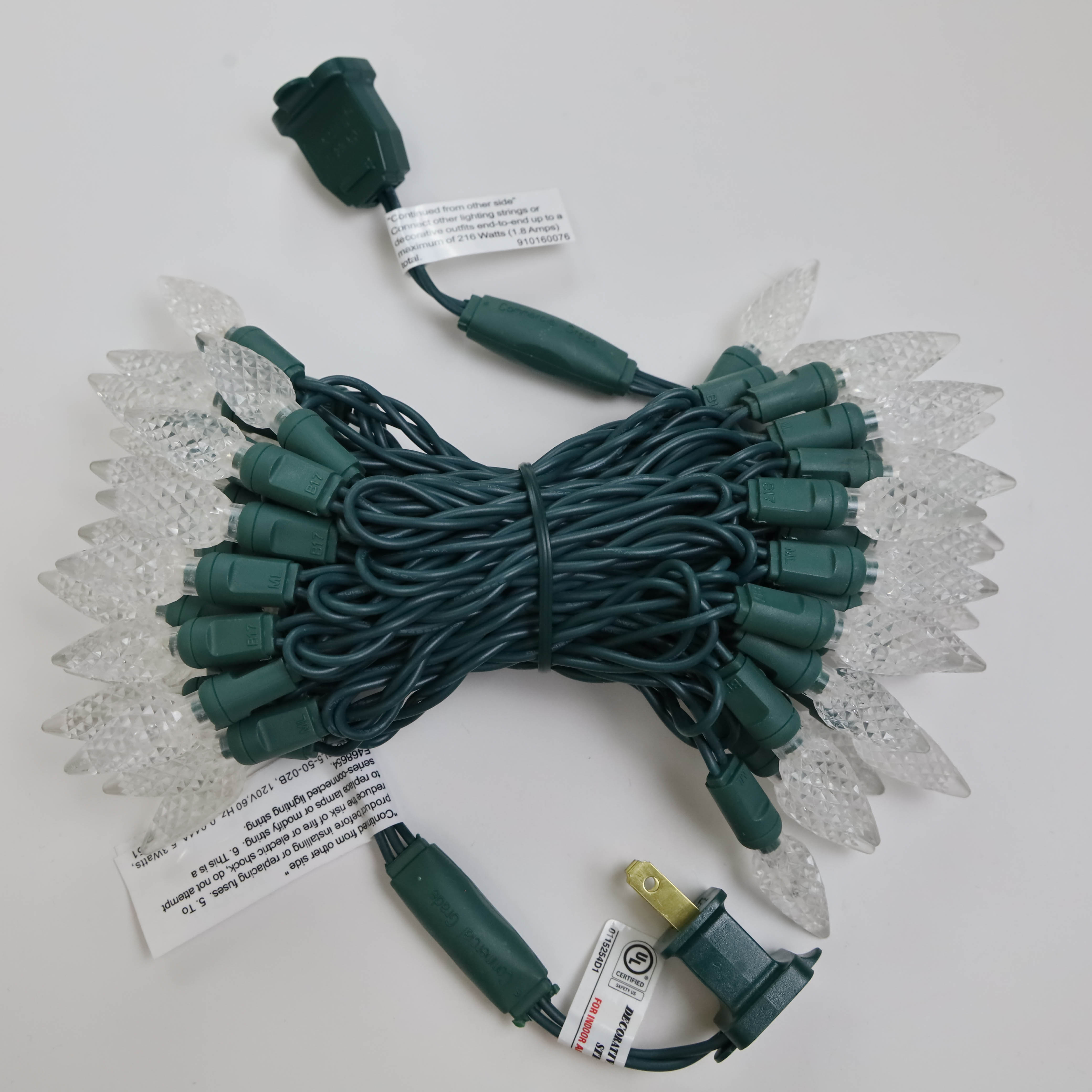 Ul C6 Luzes de LED de morango branco frio