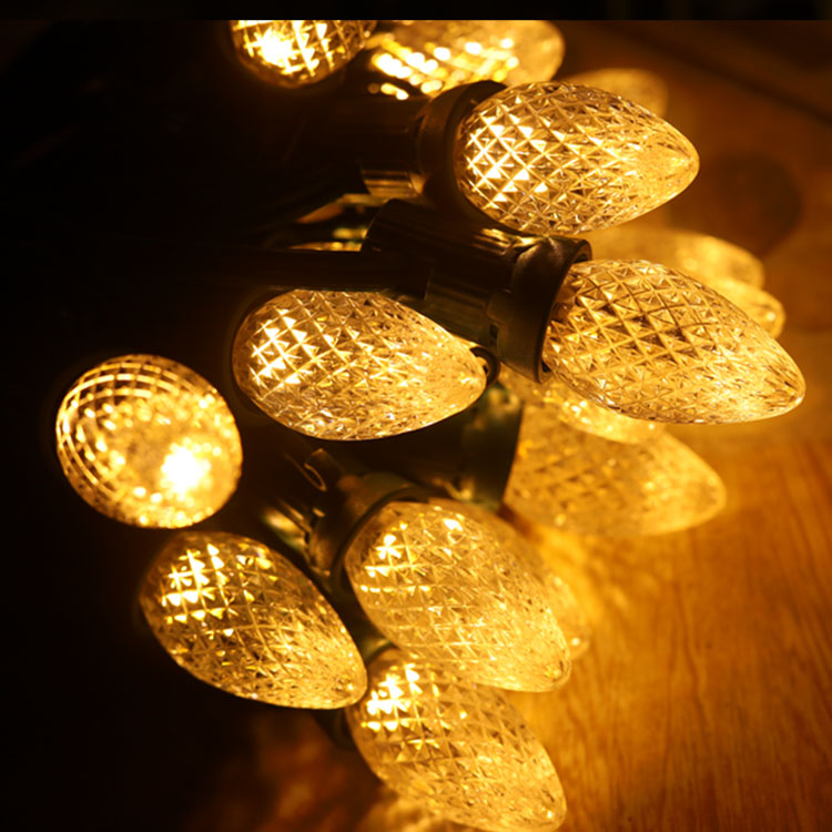 Minleon, 120V UL, lâmpadas LED brancas quentes à prova d'água reguláveis