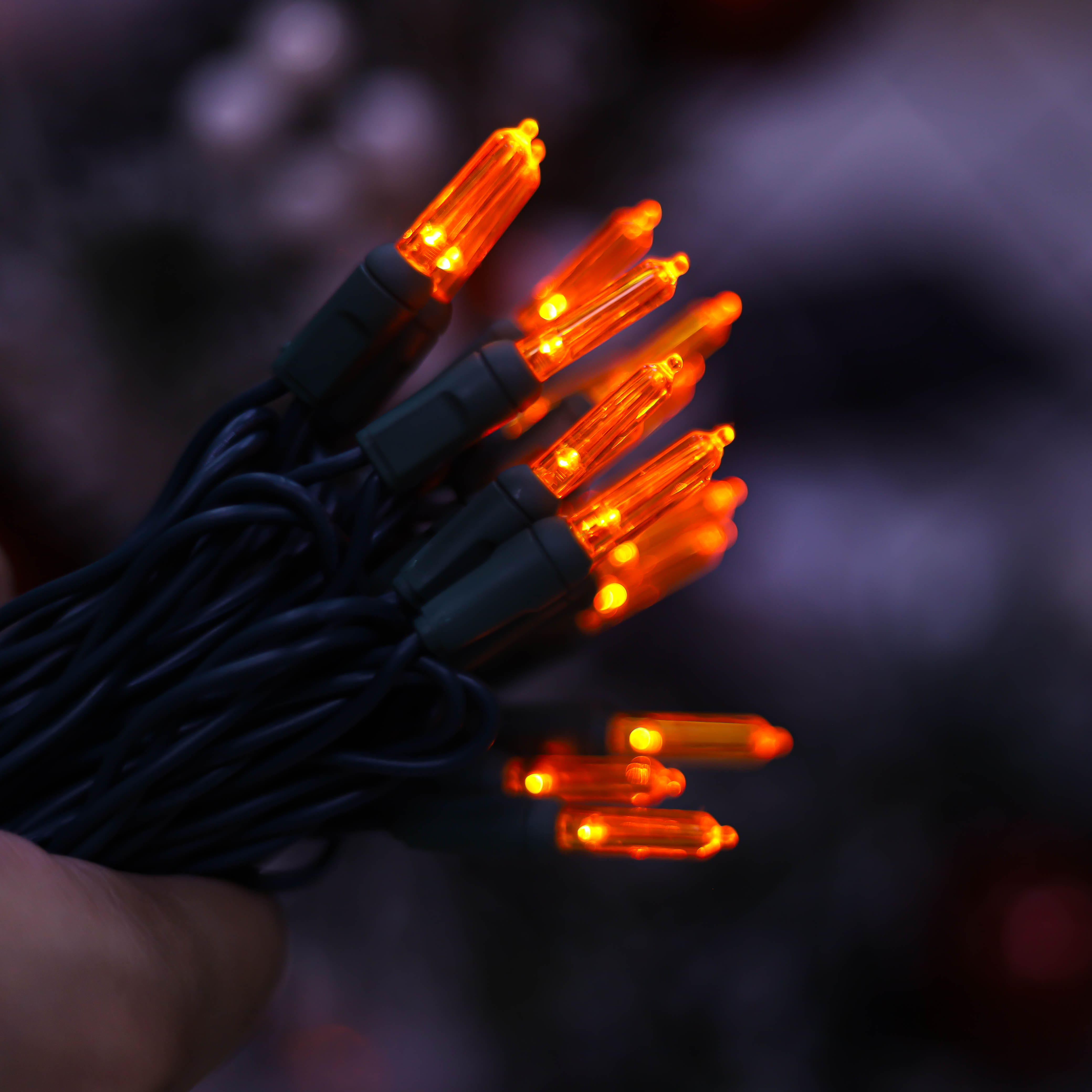T5 Ul Orange Christmas Led String Lights
