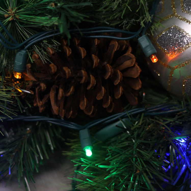 5MM Mini LED String Light Set UL Multi LED Luzes de Natal UL
