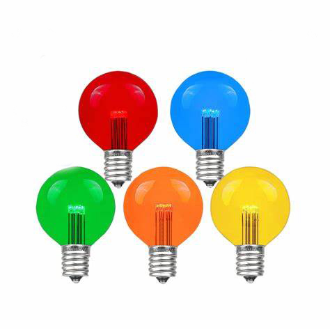 Lâmpadas LED de vidro G50 E17