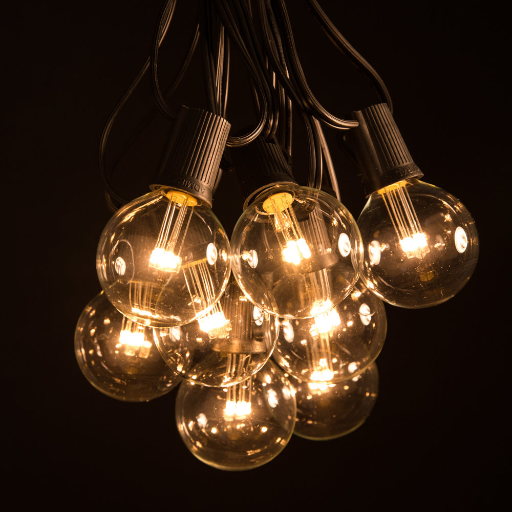 Lâmpadas LED de vidro G50 E17
