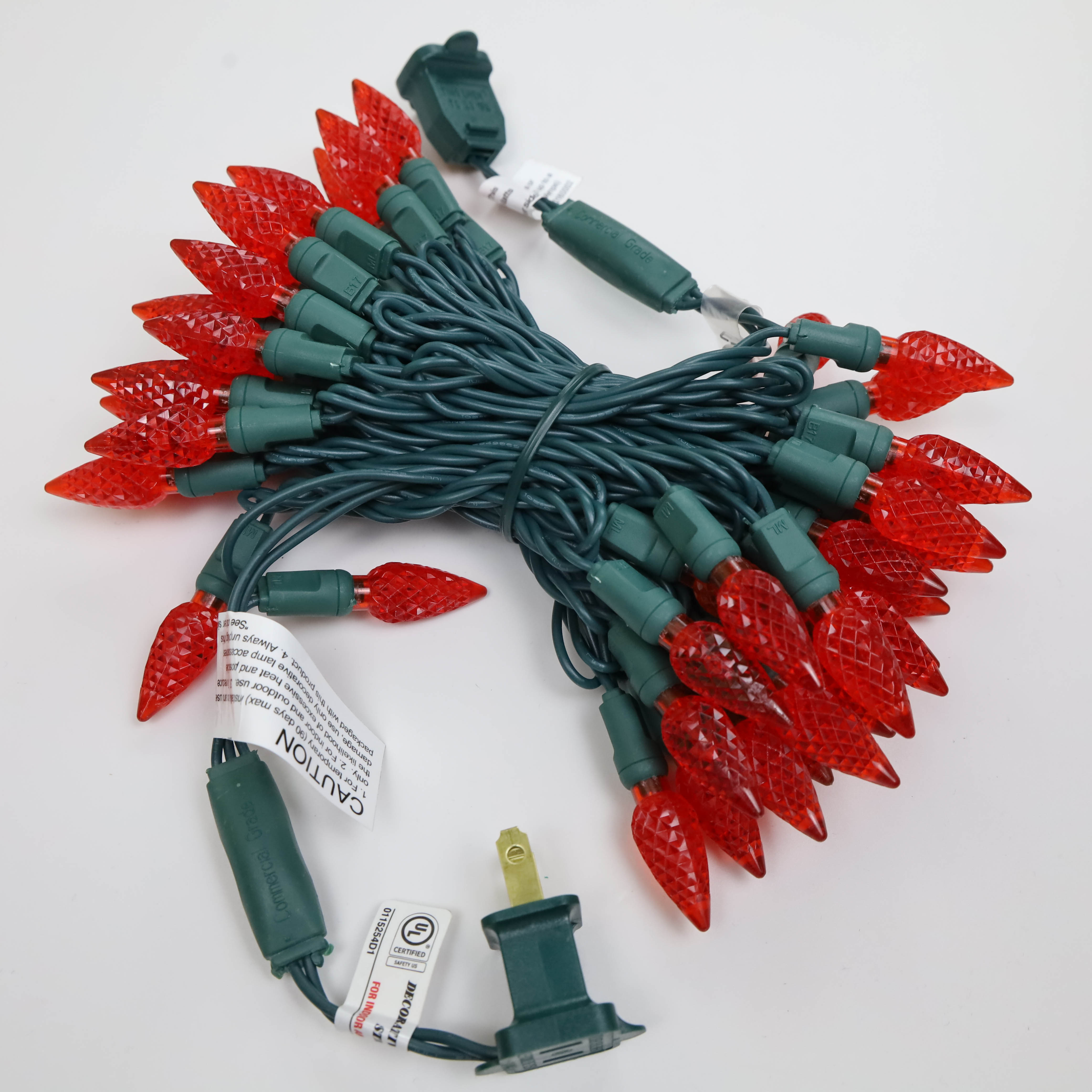 Luzes LED de Natal de 120V Ul Red C3