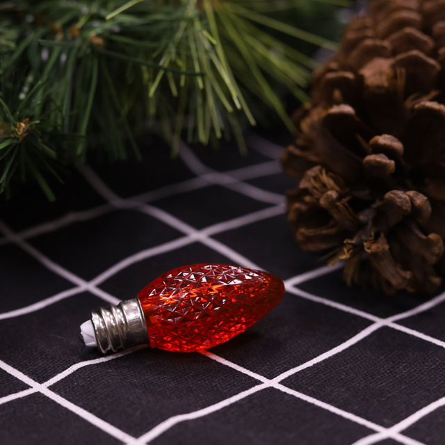 Lâmpadas de reposição LED vermelhas à prova d'água para ambientes internos e externos