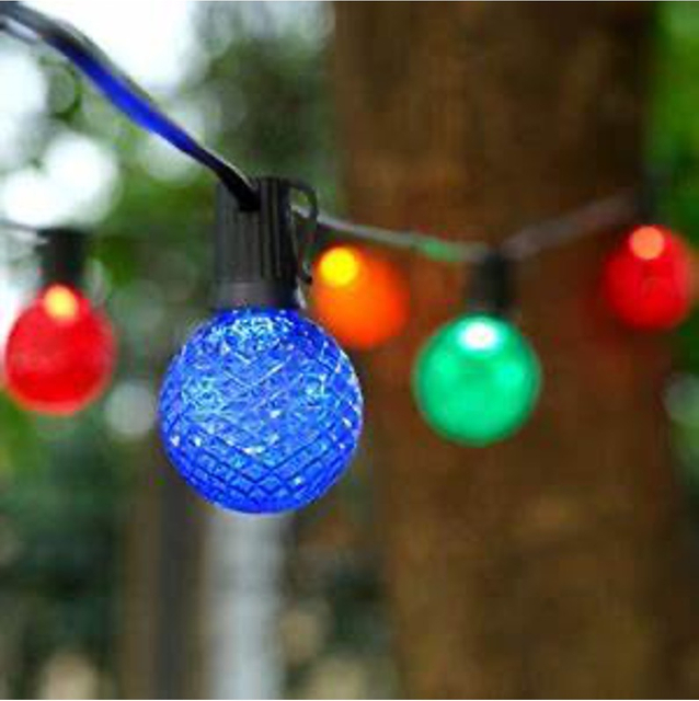 Lâmpadas LED facetadas UL 120V G50 E12 à prova d'água