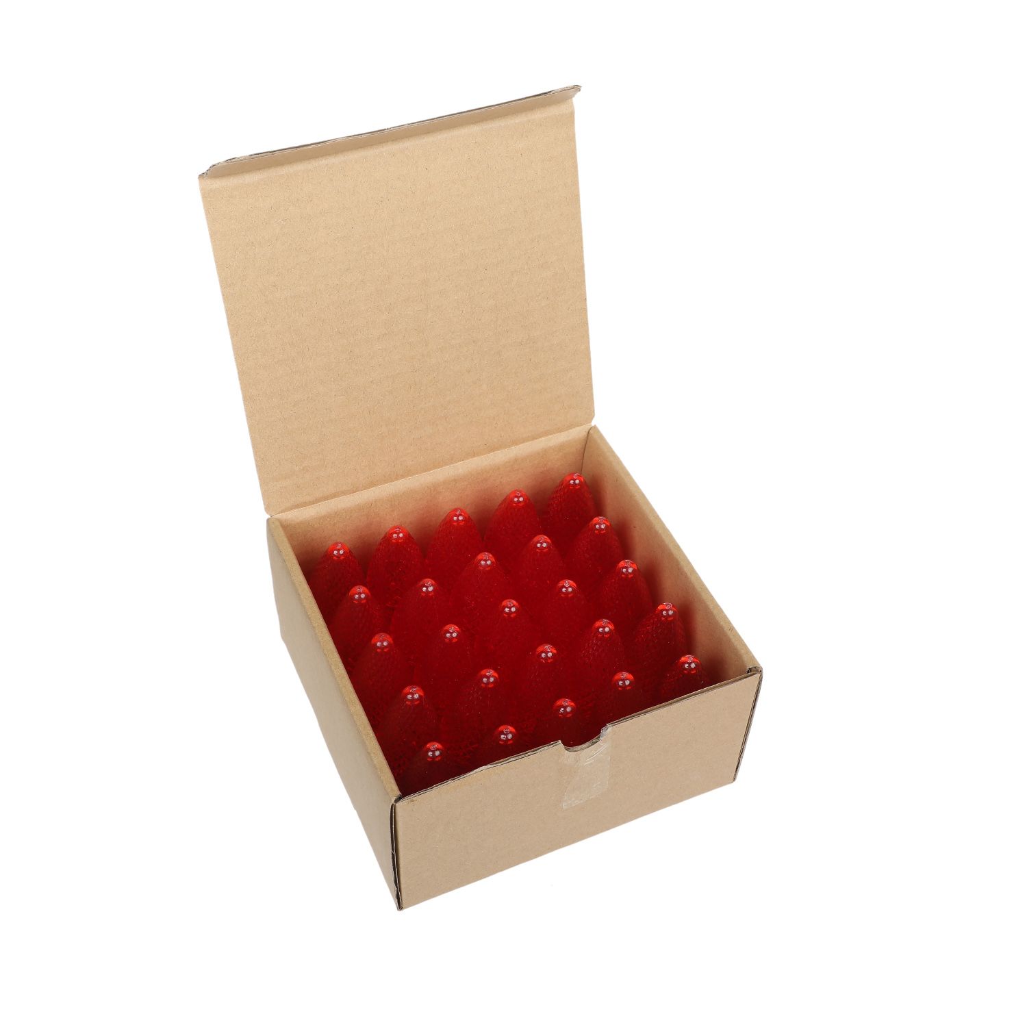 Minleon C9 LED Lâmpadas de reposição de Natal LED vermelho 