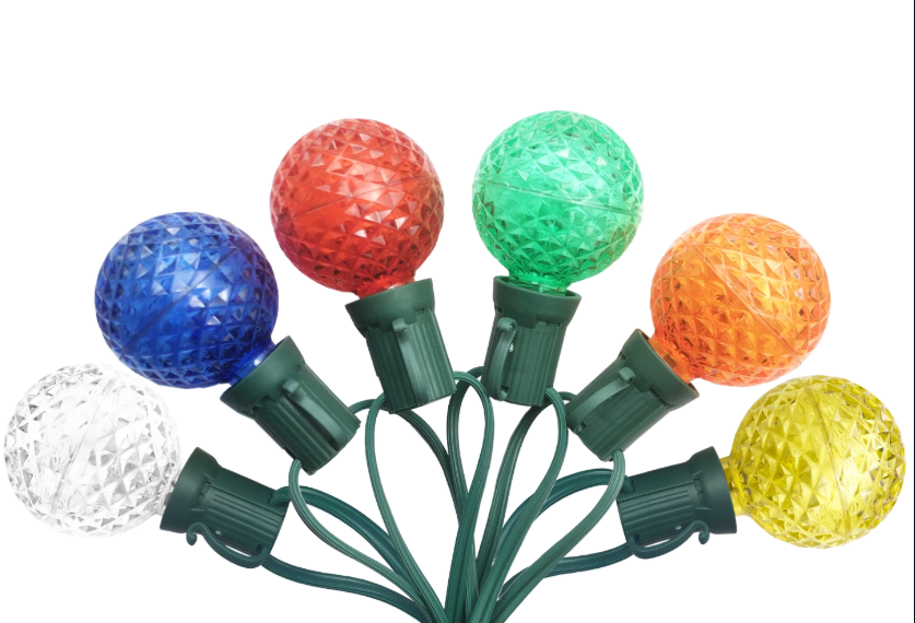 L&acirc;mpadas LED multifacetadas 120V UL G50 E17