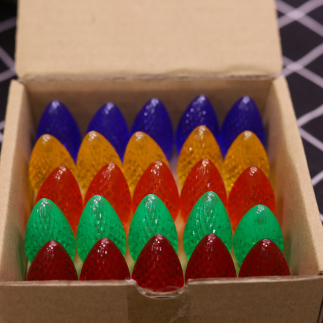 Lâmpadas de substituição de LED de várias cores de 120V