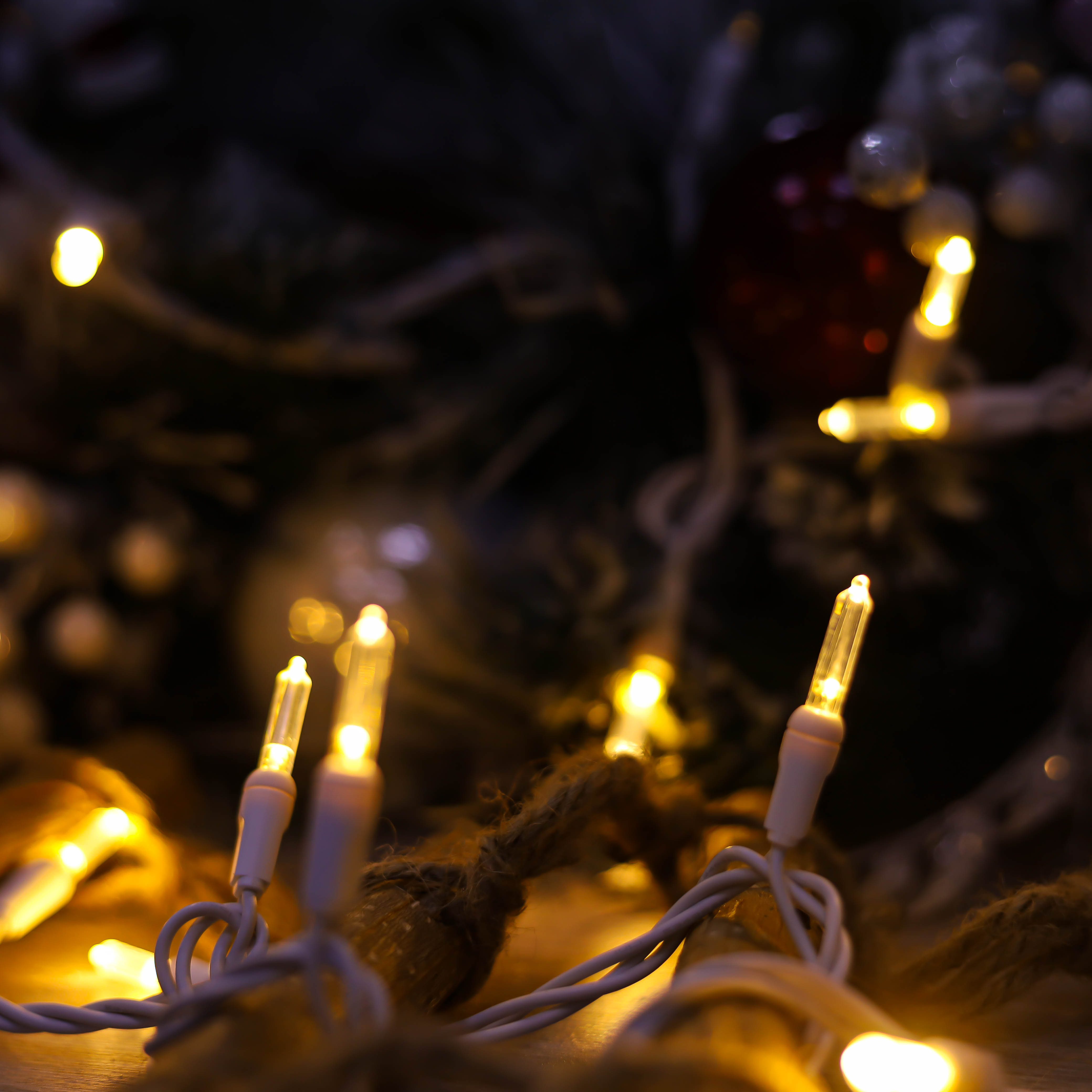 T5 Luzes LED de Natal Ul Warm White UL