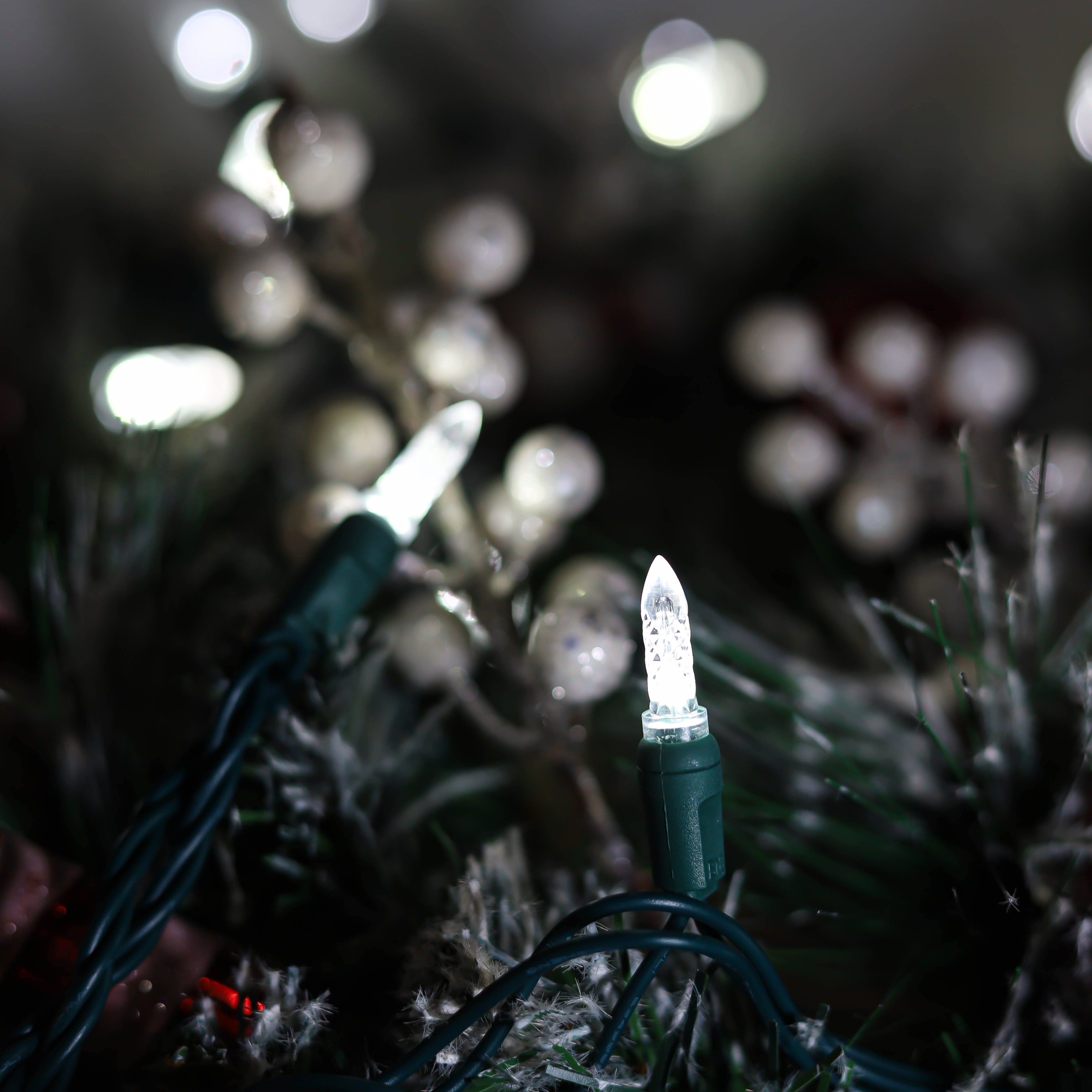 M5 UL Luzes de LED de Natal branco frio