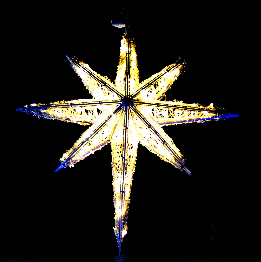 O impacto das luzes de motivos nos espaços de varejo