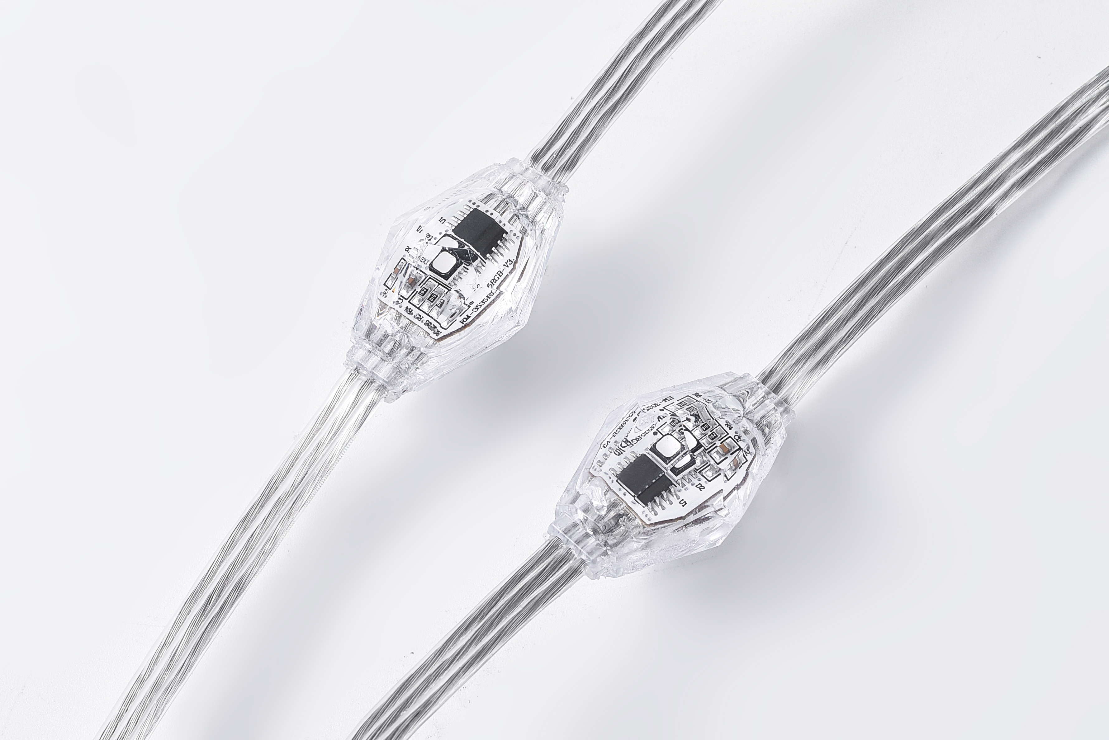 O diamante do RGB ilumina 12V o pixel da C.C. SMD3535 ilumina as luzes SPI IP65