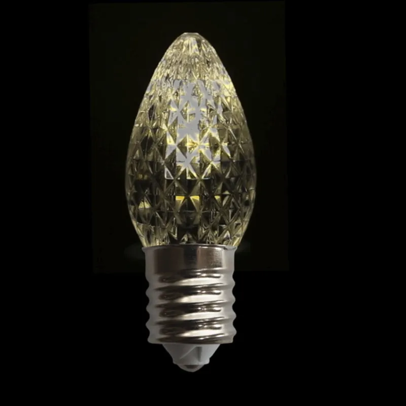 Lâmpada LED facetada C7