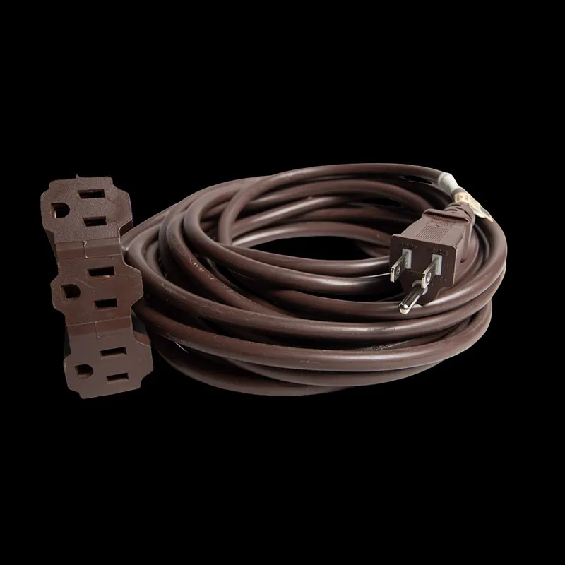 Cabo de extensão Triple Tap 6′ – Marrom