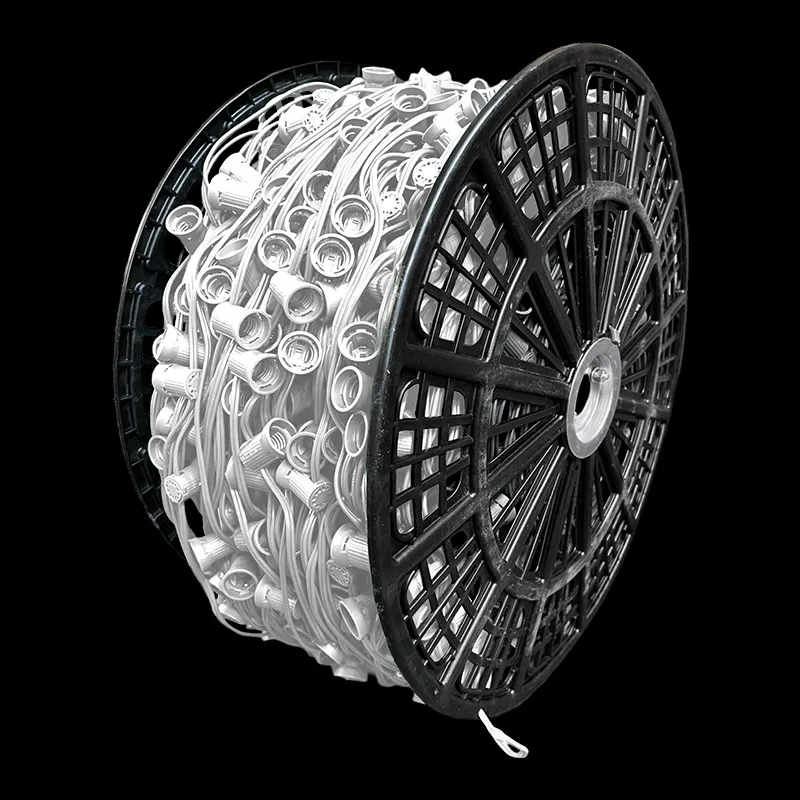 Cabo de soquete 1000′ C9 SPT-1 12″ Espaçamento – Branco