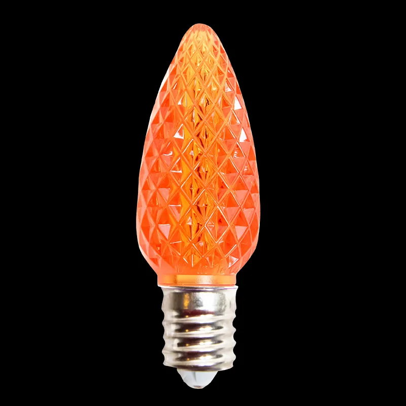lâmpadas alaranjadas comerciais da substituição do Natal Dimmable do UL C9 E17 de 120V
