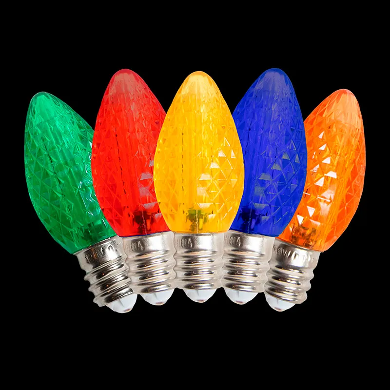 Lâmpadas de reposição LED multicoloridas 120V