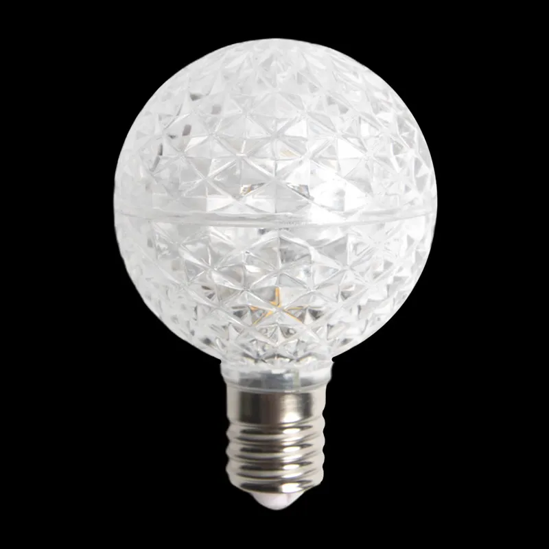 Lâmpada LED Transparente G50 – Branco Puro