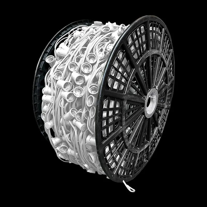 Cabo de soquete 1000′ C7 SPT-1 12″ Espaçamento – Branco