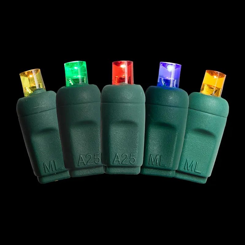 multi luzes da corda do Natal do diodo emissor de luz de 70L 5MM espaçamento IP65 impermeável exterior de 4 polegadas
