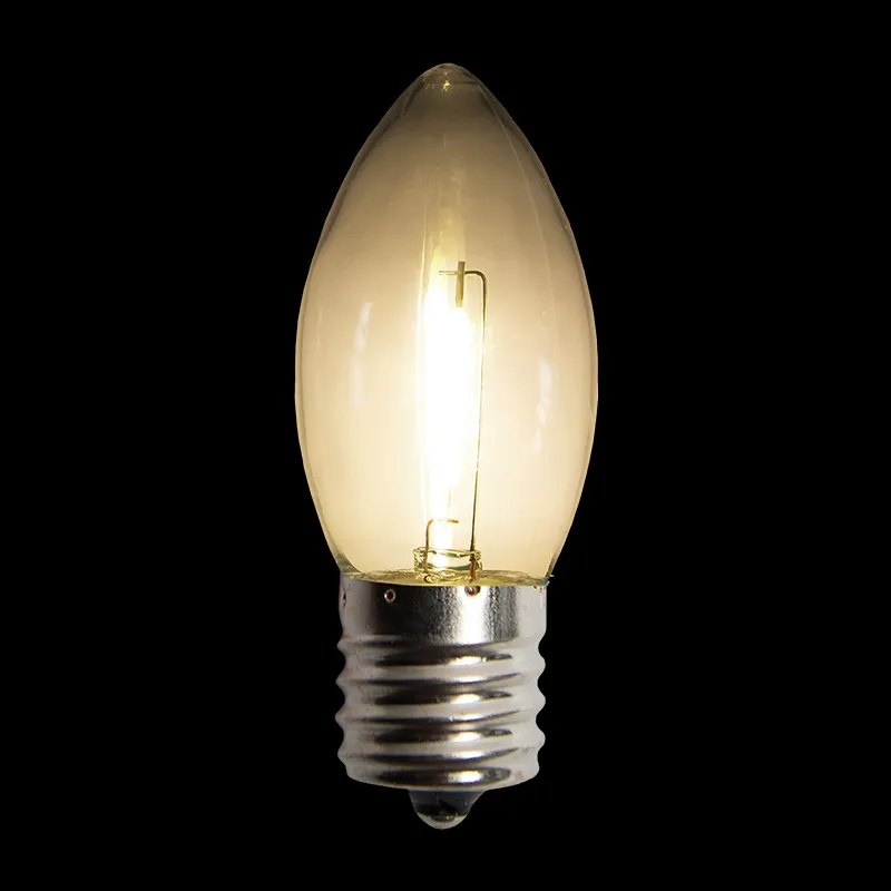 Lâmpada de filamento LED C9 – Branco quente solar
