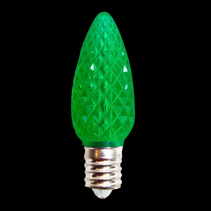 UL verde do bulbo do Natal dos bulbos da substituição do diodo emissor de luz de C9 Minleon impermeável