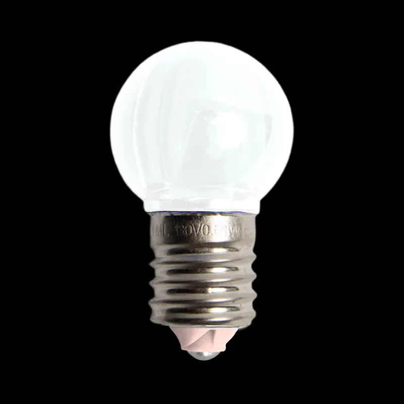 130V UL G30 E17 lâmpadas LED brancas puras transparentes lisas