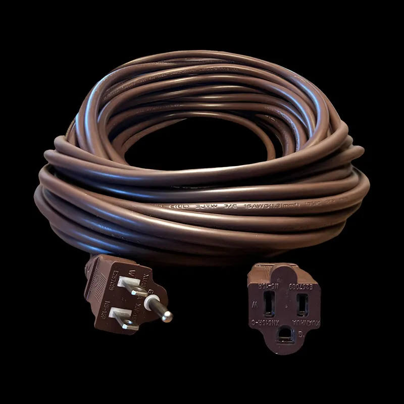 Cabo de extensão Triple Tap 50′ – Marrom