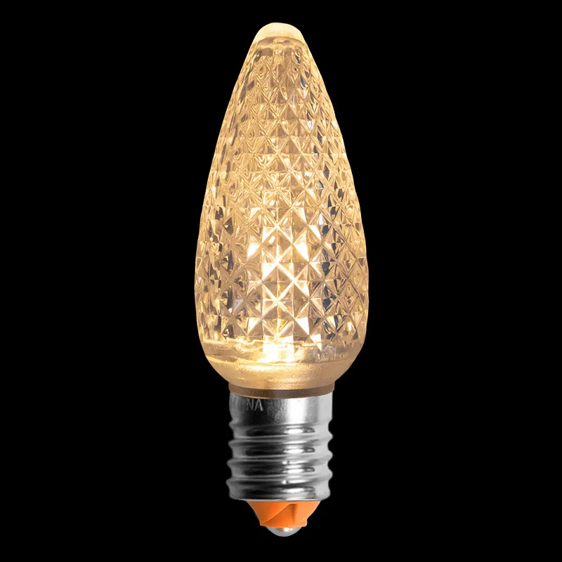 Lâmpada LED Facetada C9 V2 – Branco Quente 2600