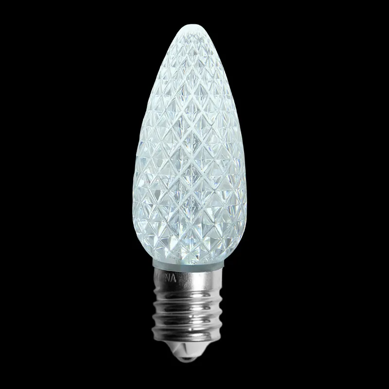 As lâmpadas da substituição do diodo emissor de luz de C9 Minleon refrigeram o UL branco do bulbo do Natal impermeável