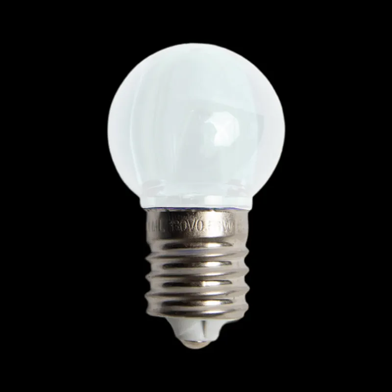 130V UL G30 E17 lâmpadas LED brancas frescas transparentes lisas