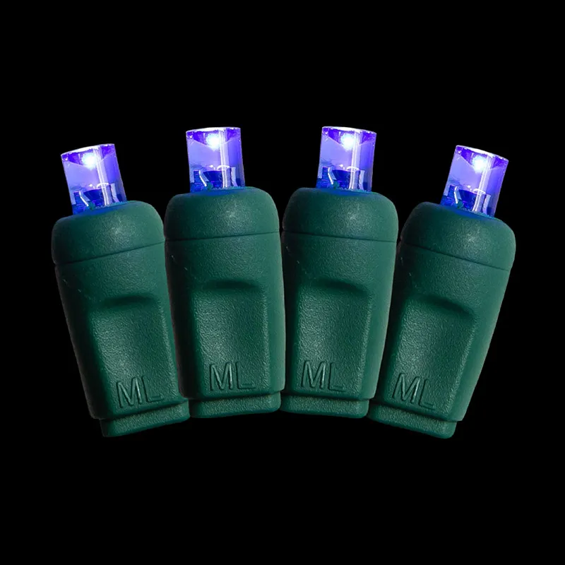 a corda azul do Natal do diodo emissor de luz de 100L 5MM ilumina exterior impermeável