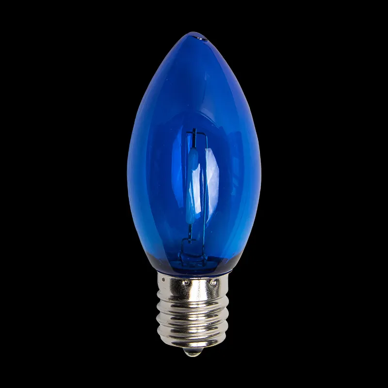 Lâmpada de filamento LED C9 – Azul